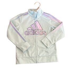 Kids Adidas teal jacket. Size 5